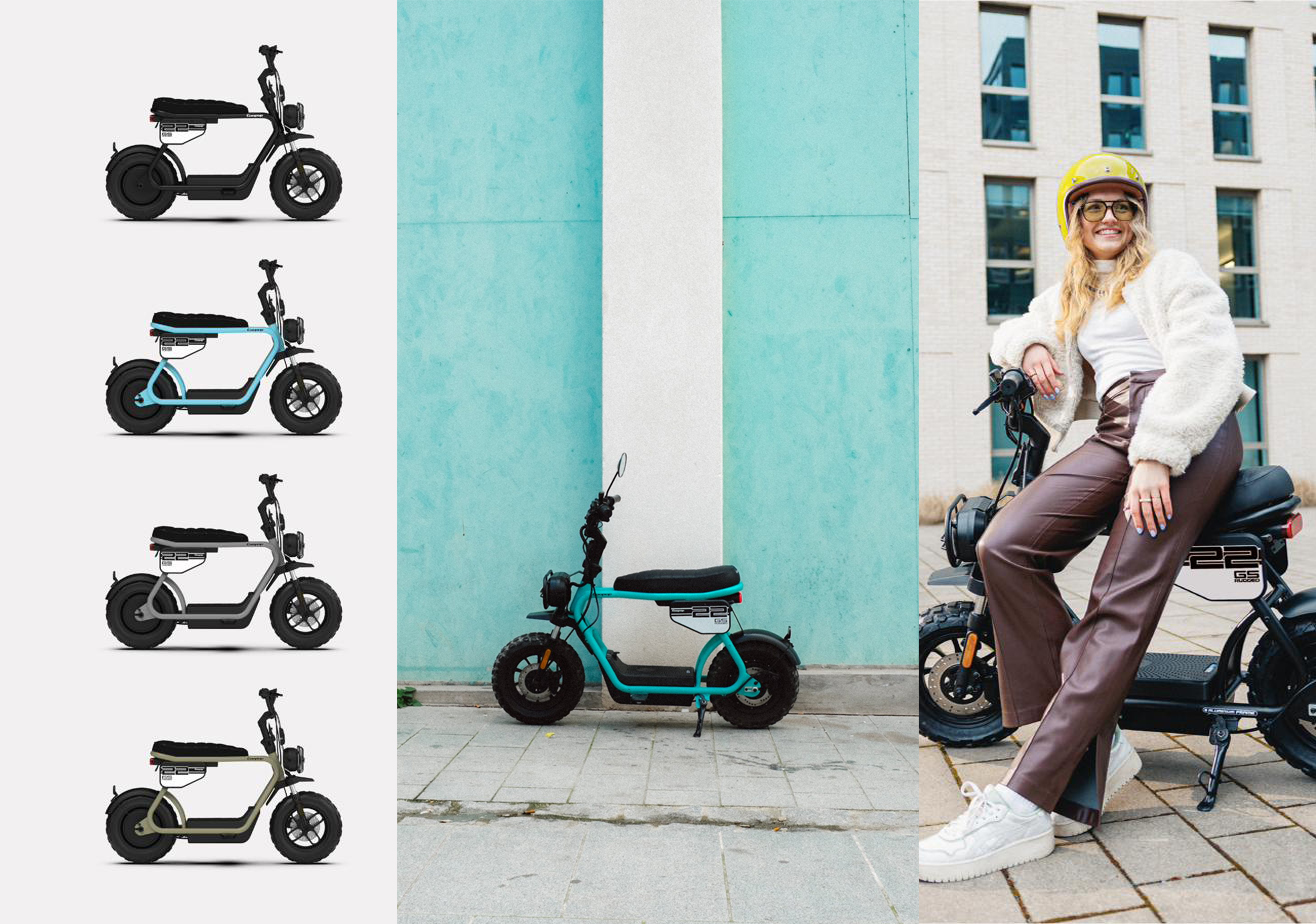 Coopop 50cc scooter électrique